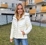 Pearl kabát gyöngyház fehér – Innova Fashion